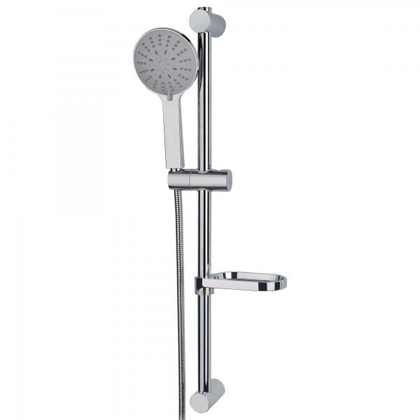 Barra baño crom.flexo y mango 5 posicio.