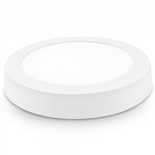 Downlight led superf.redon.blanco 24w.fr