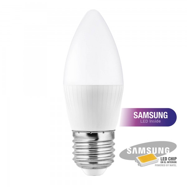 Bomb.led samsung vela e27 8w.neutra (caja de 10 unidades)