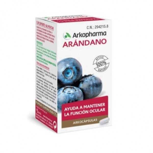 Arkopharma Arkocápsulas Arándano Bio 40 Cápsulas