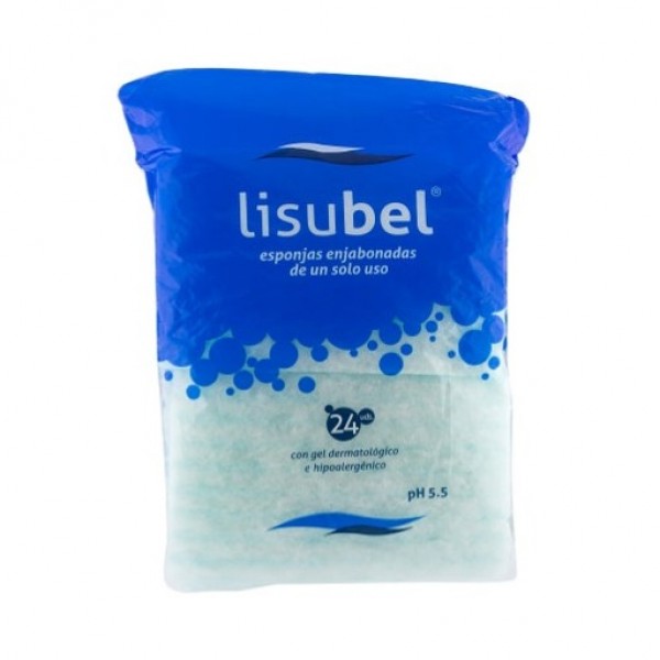 Esponjas Jabonosas Lisubel 24 Unidades