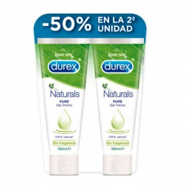 Durex Naturals Intimate Gel 2 X 100 ml Promo