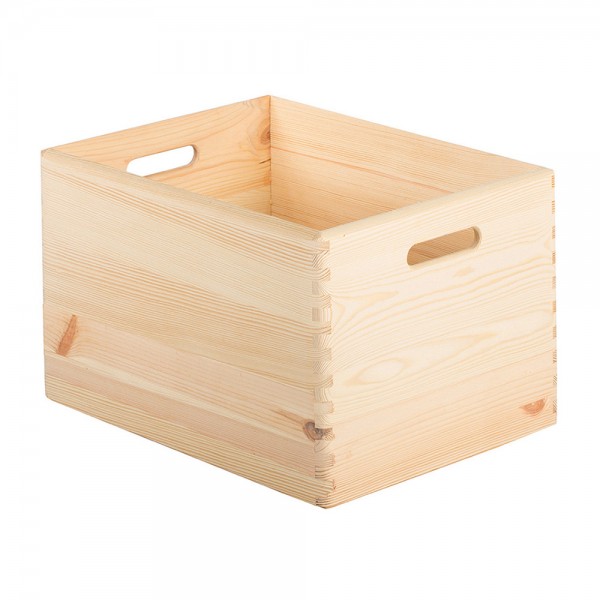 Caja de pino 40 x 30 x 23 cm