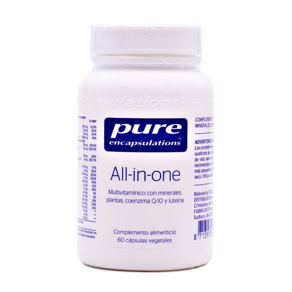 Pure Encapsulations All-in-one 60 Cápsulas