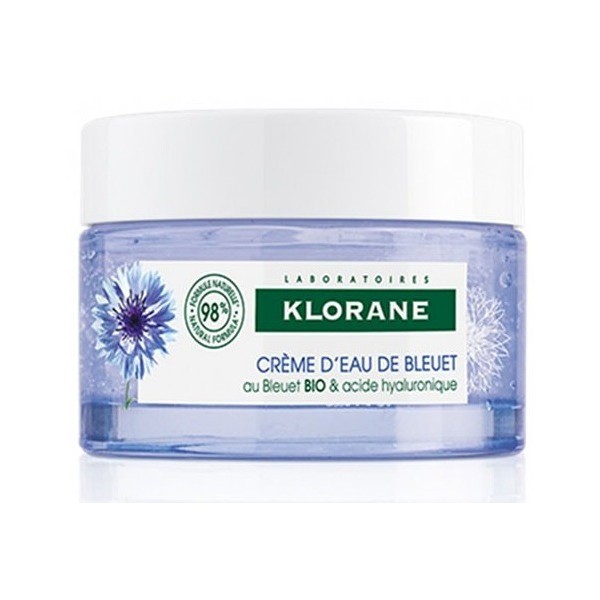 Klorane Gel Crema Al Agua Aciano 50 ml