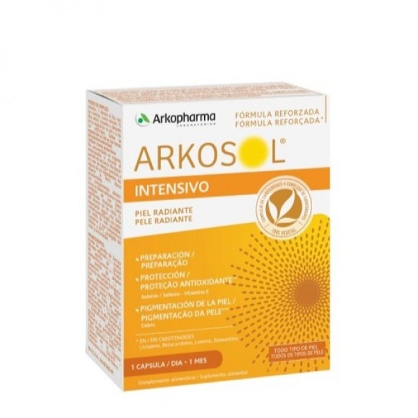 Arkosol Intensivo 30 Caps Forsolar