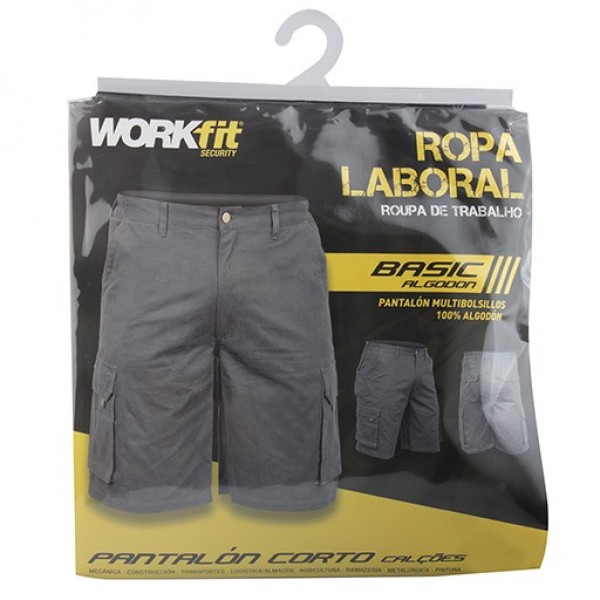 Pantalon corto alg. workfit basic t.2xl
