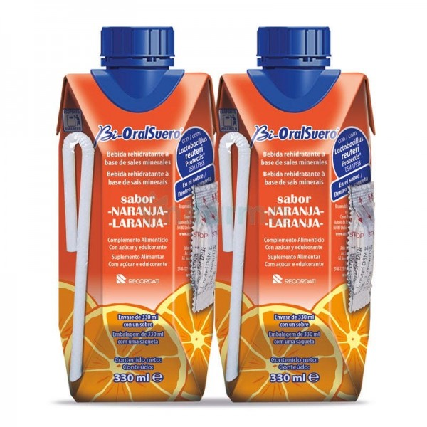 Bioralsuero Naranja 2 X 330 ml