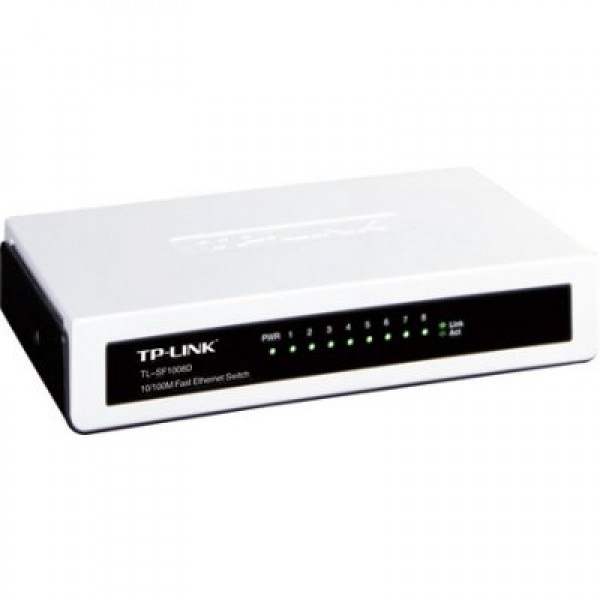 Tp-link tl-sf1008d switch 8x10/100mbps mini