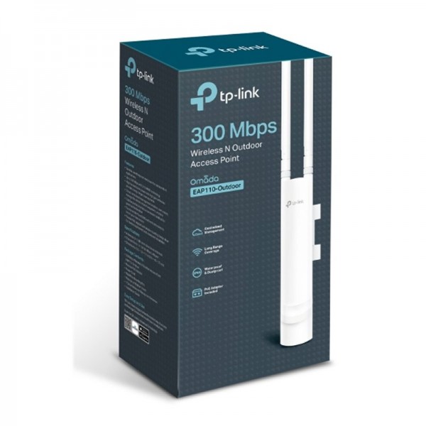 Tp-link eap110-outdoor punto acceso n300 poe