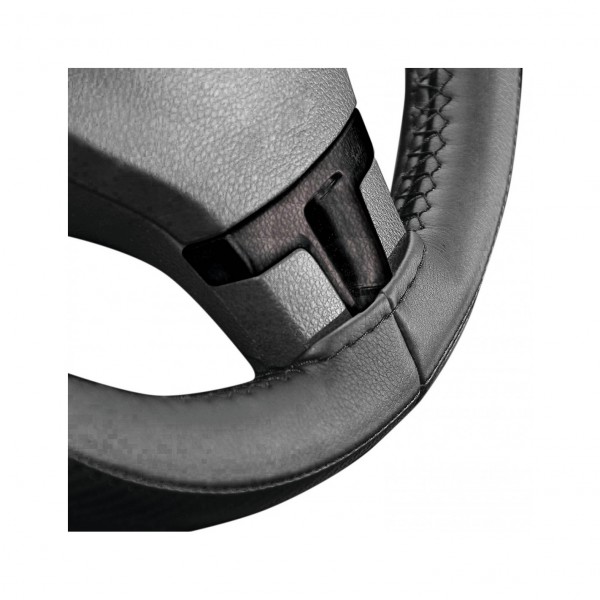 Funda/Cubierta Cuero Real NO SINTÉTICO. con Aguja e Hilo Negro para Coser y Ajustar al Volante