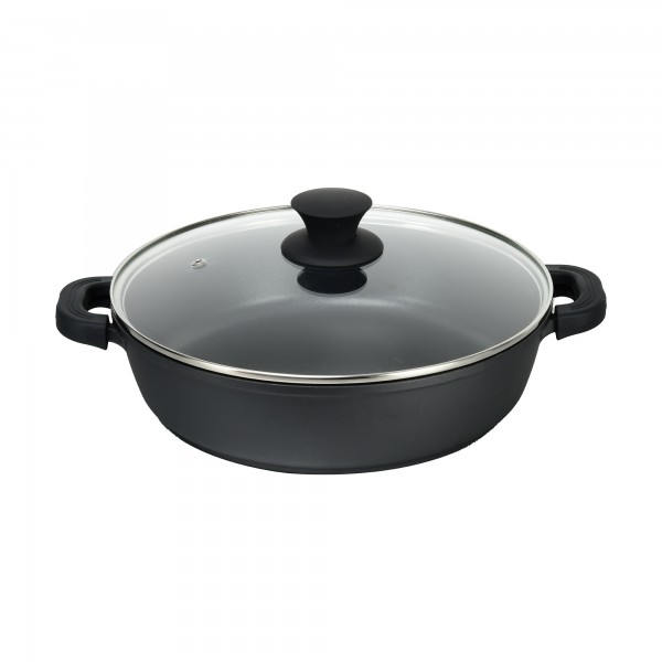 Cacerola al.fund.black baja xylan 40cm