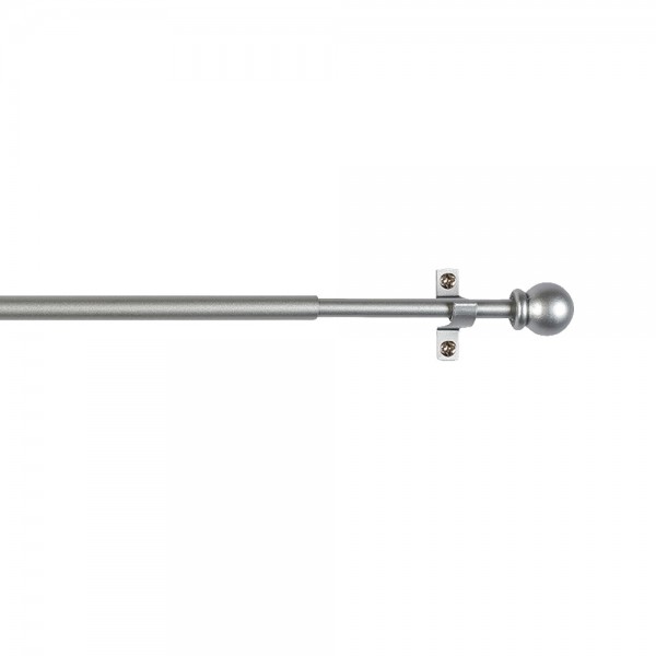 Portavisillo extensible deco esfera gris, 120 - 215 cm