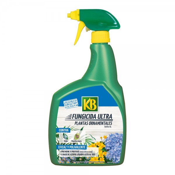 Fungicida ultra eco: para plantas ornamentales, pistola pulverizadora, 800 ml
