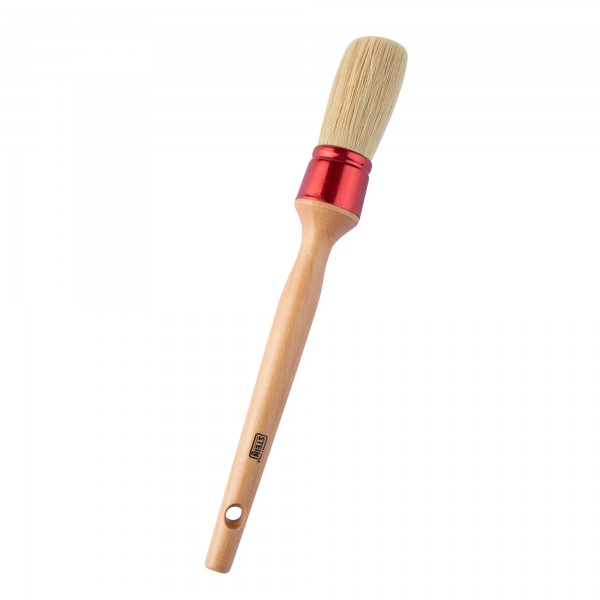 Brocha prensada mader.barnizad.nº 6 27mm