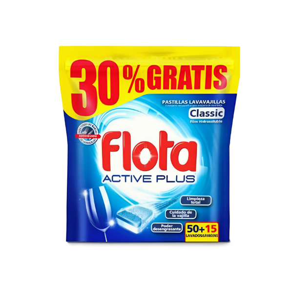 Flota lavavajillas Active Plus 50 + 15 lavados