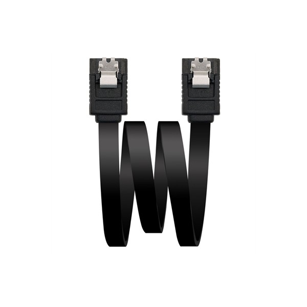 Nanocable cable sata iii datos 6g anclajes 0.5 m