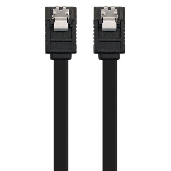 Nanocable cable sata iii datos 6g anclajes 0.5 m