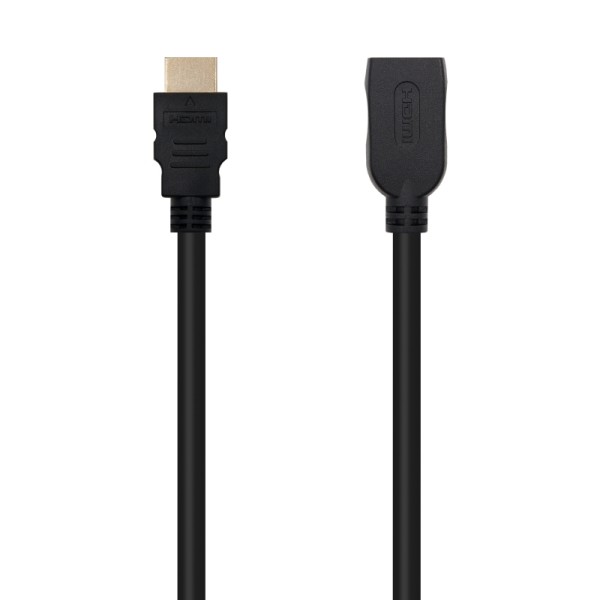 Nanocable cable hdmi prolongador v2.0  1m