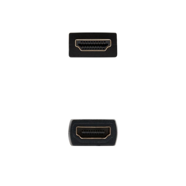 Nanocable cable hdmi prolongador v2.0  1m