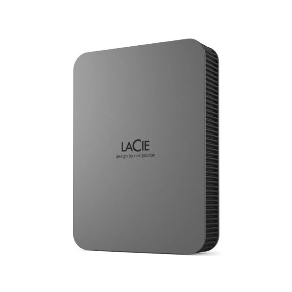 Lacie mobile drive secure 5tb 2.5" usb-c gris
