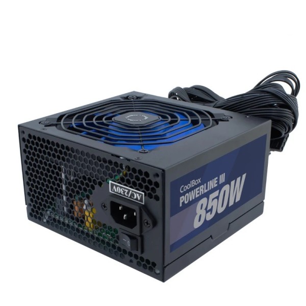 Coolbox fuente alim atx  powerline3 850w 85%efi