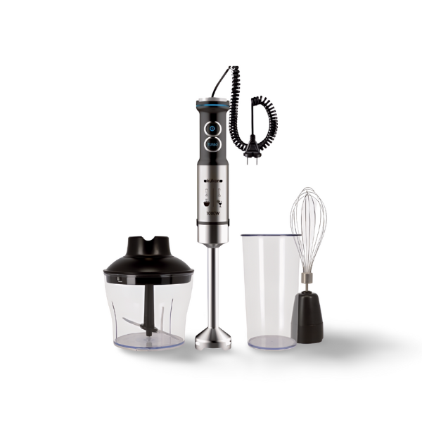 Batidora brazo 1000w. c/accesorios kuken