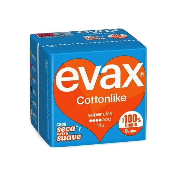 Evax Cottonlike super alas 14ud