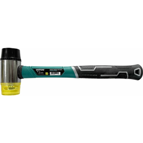 Maza goma/nylon m/fibra 40mm.