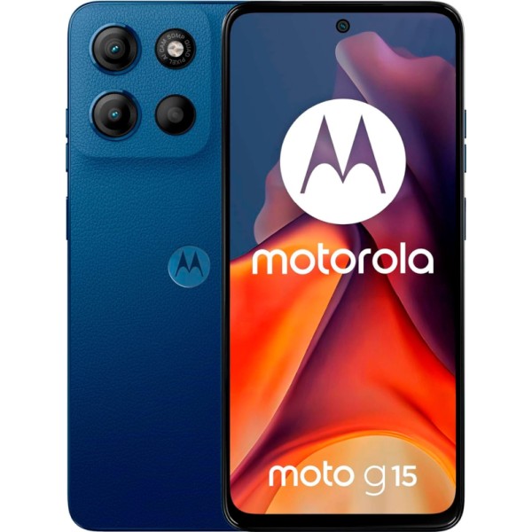 Motorola moto g15 4g sea blue / 8+512gb / 6.72" full fhd+