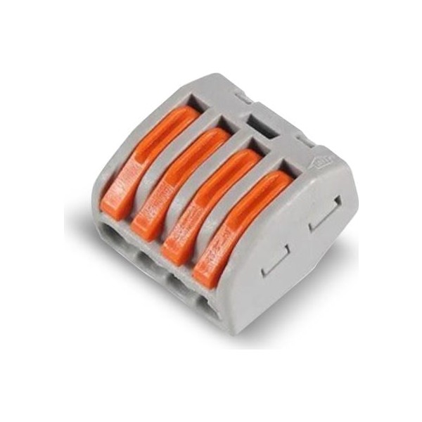 Conector rapido 4tomas 0,5-2,5mm