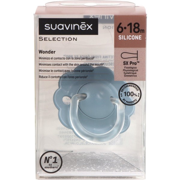 Chupete Silicona Fisiologico Suavinex Wonder Sx 6-18m