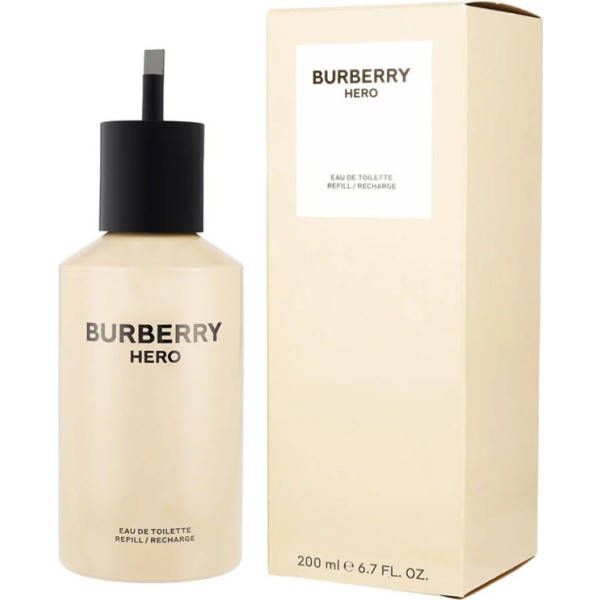 Burberry hero eau de toilette relleno 200ml