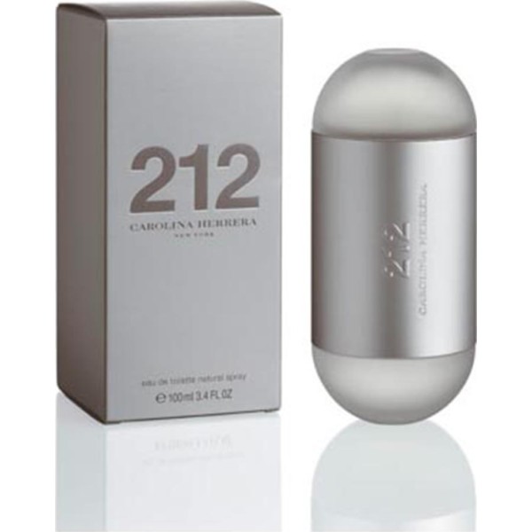 Carolina herrera 212 eau de toilette 100ml vaporizador