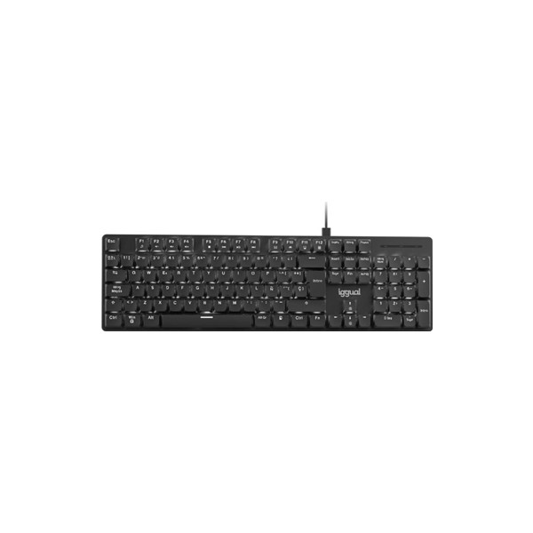 Iggual teclado usb mecánico ck-mecha-105t negro