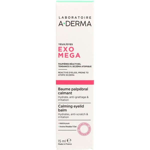 A-Derma Exomega Bálsamo Palpebral Calmante 15ml
